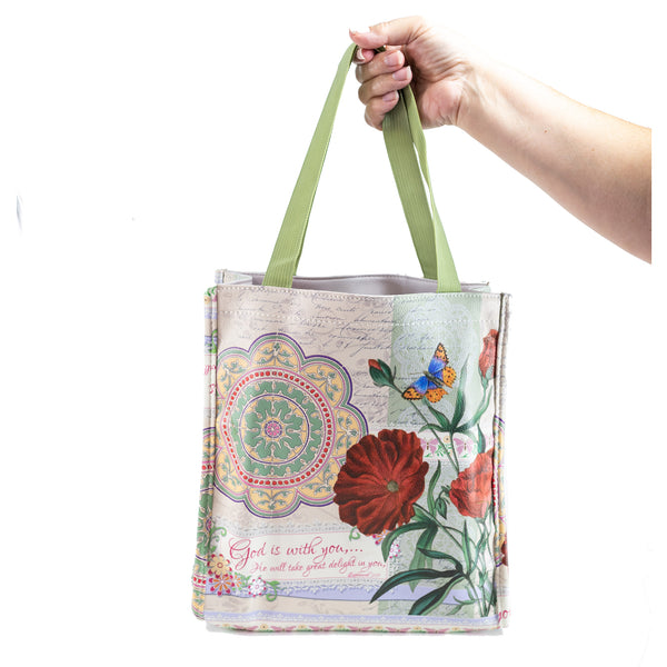 Green Eco Tote Bag - Proverbs 3:18 Wisdom A Tree of Life – Divinity  Boutique