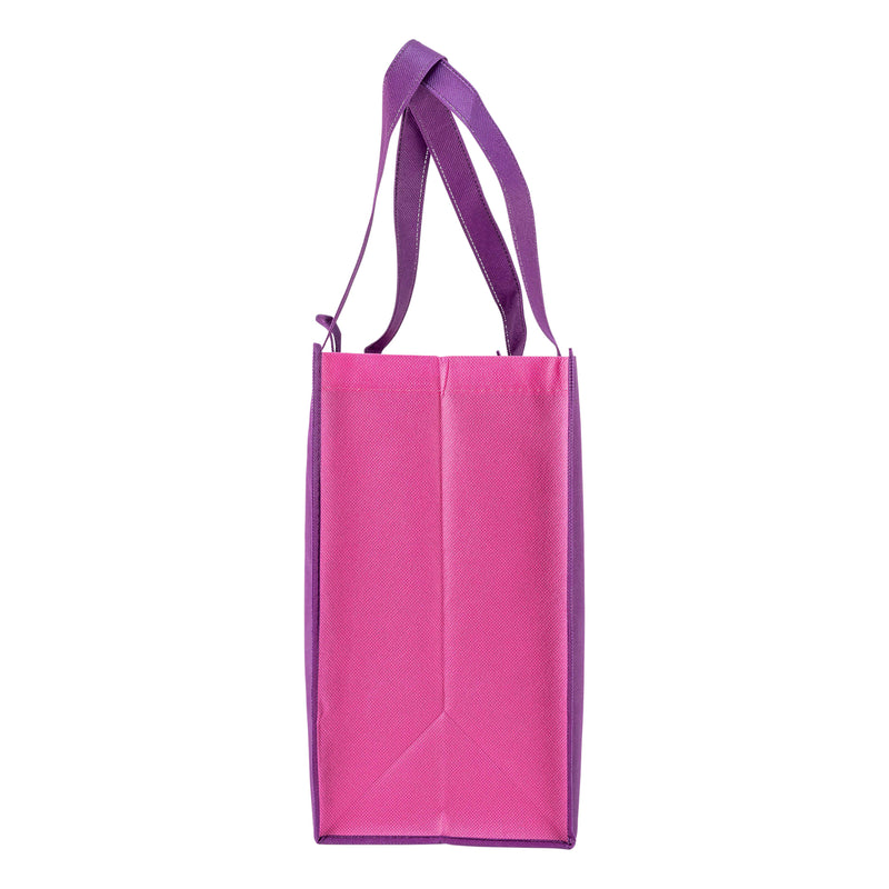 Purple Eco Tote Bag "Greatest Of These Is Love"