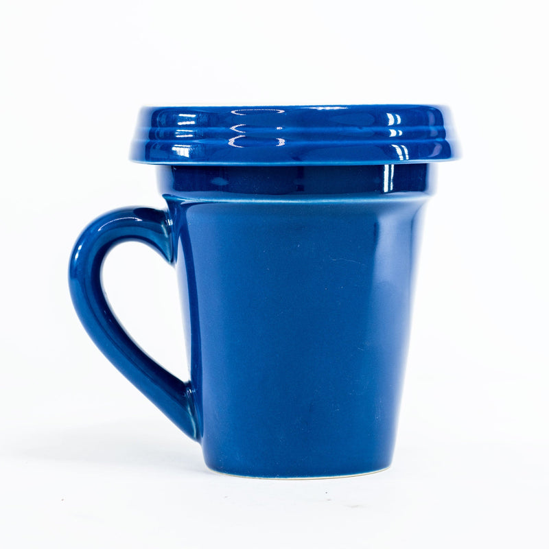 Flower Pot Mug: Med Blue - Nurse