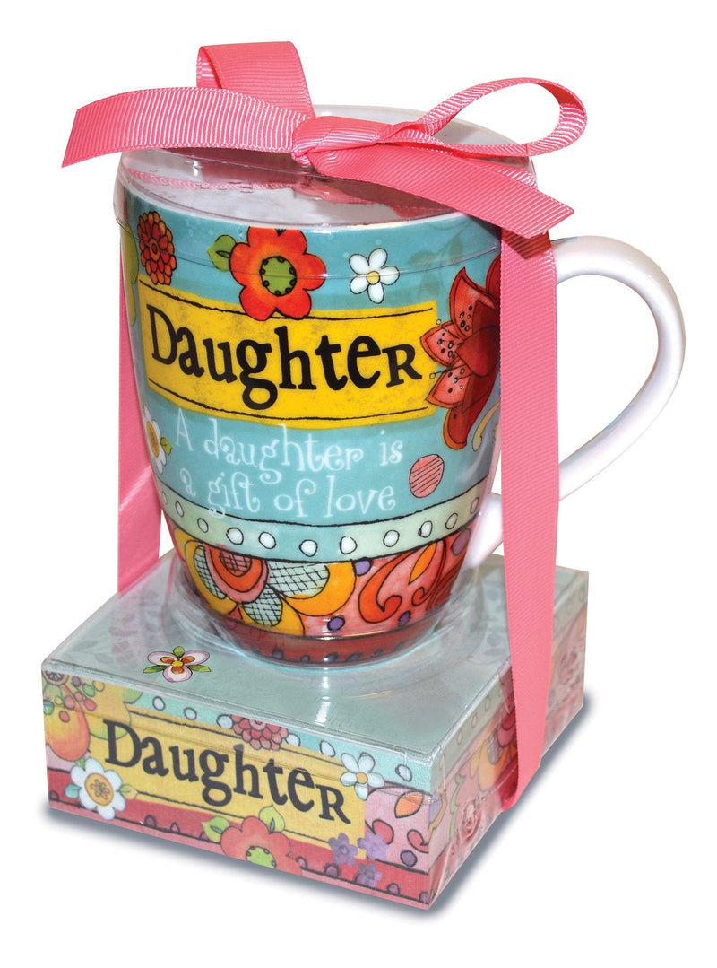 Oak Patch Gifts Relationship Mug & Notepad Giftset: Daughter