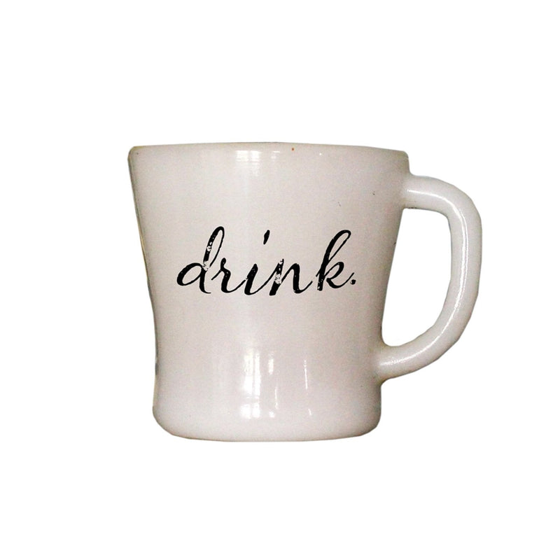 Oak Patch Gifts Vintage Kitchen: Drink Word Mug