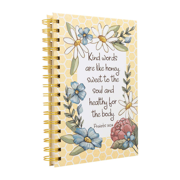 Guided Journal: Honeycomb w/Kind Words (Proverbs 16:24)