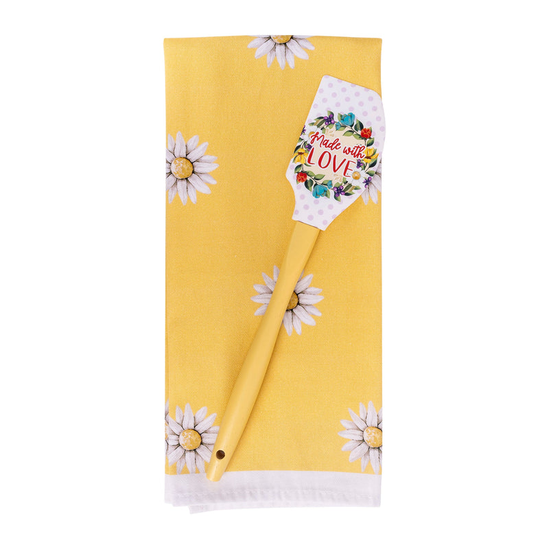 Tea Towel & Spatula Gift Set: Love