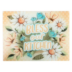 Cutting Board: Bless Our Kitchen