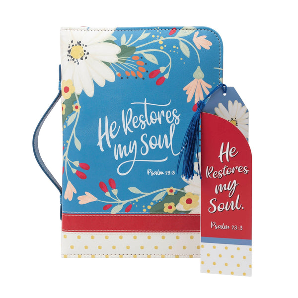 Divine Details: Bible Cover - He Restores My Soul