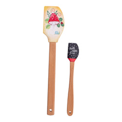 Spatula Set: Merry Mushroom; Faith Hope Love