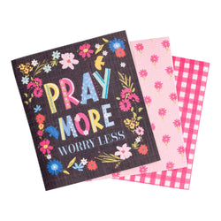 ECO Friendly Dishcloth Set: Pray More