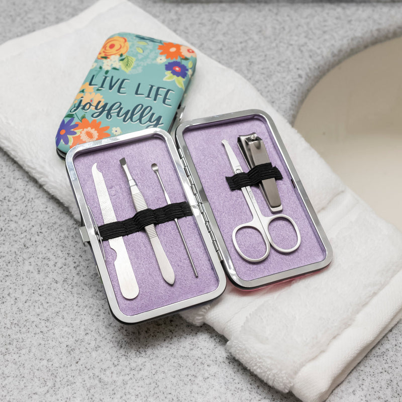 Manicure Set: Live Life Joyfully