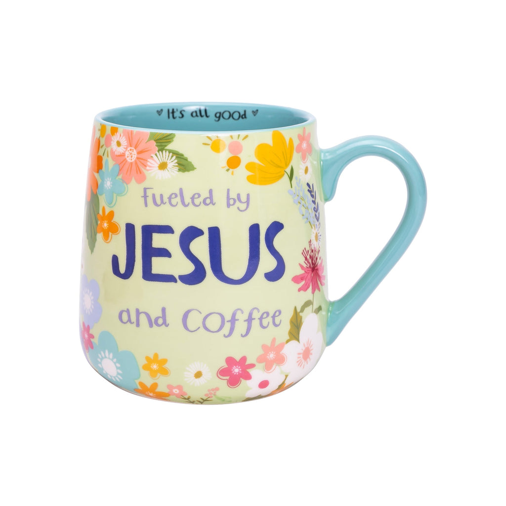 5 minutes with jesus coffee mug Mug: Fueled By Jesus (& Coffee) – Divinity Boutique