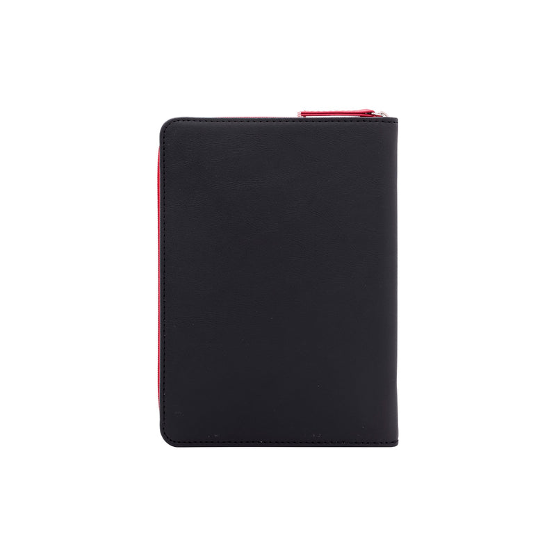 Zippered Faux Leather Journal: Grow in Grace 2 Peter 3:18