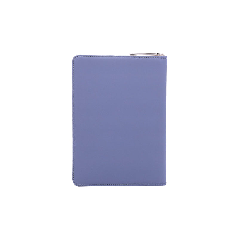 Zippered Faux Leather Journal: For the Lord is Good Psalm 100:5