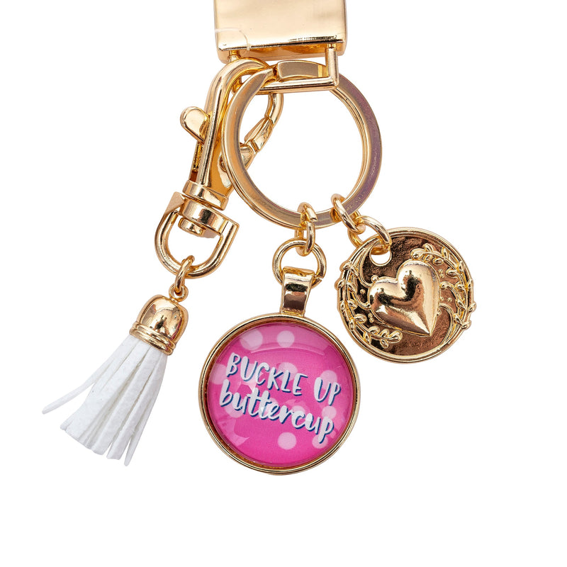 Wristlet Keychain: Buckle Up