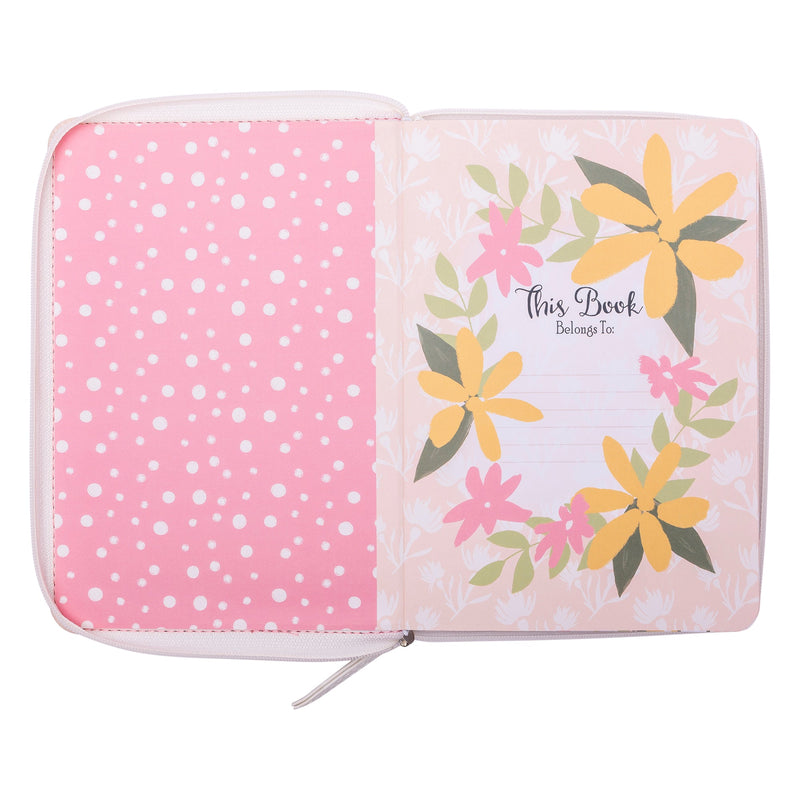 Zippered Faux Leather Journal: Kindness Matters Ephesians 4:32