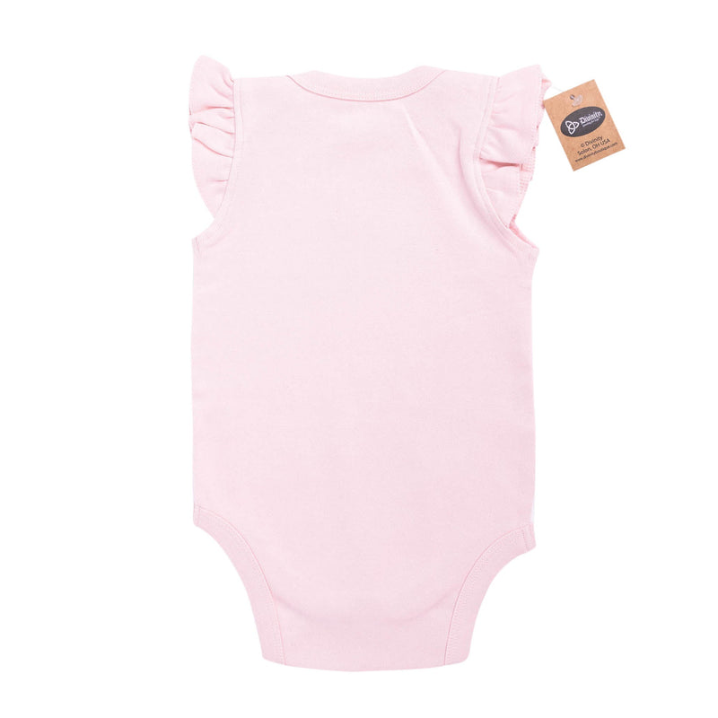 Bodysuit: Little Angel (Pink),3-6 mo.
