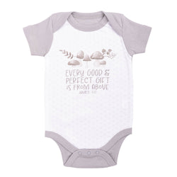 Bodysuit: From Above (James 1:17),3-6 mo.