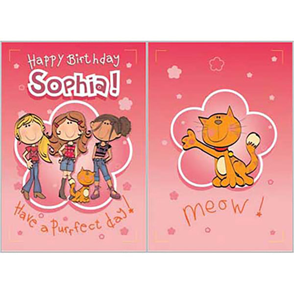 Singing Card- Sophia