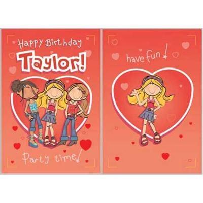 Singing Card- Taylor