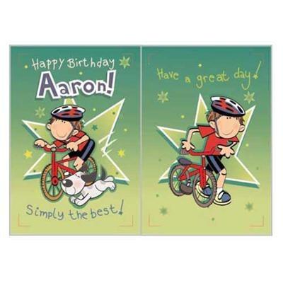 Singing Card- Aaron