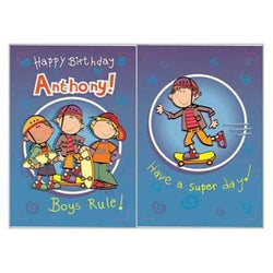 Singing Card- Anthony