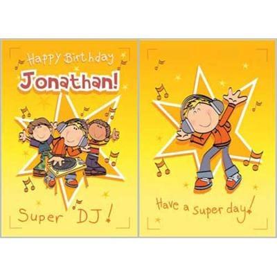 Singing Card- Jonathan