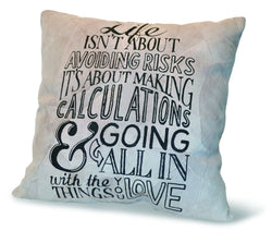 Divinity Boutique Recycled Leather Pillow