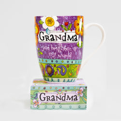 "Grandma" Mug and Notepad Gift Set