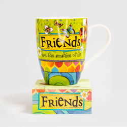 "Friends" Mug with Notepad Gift Set