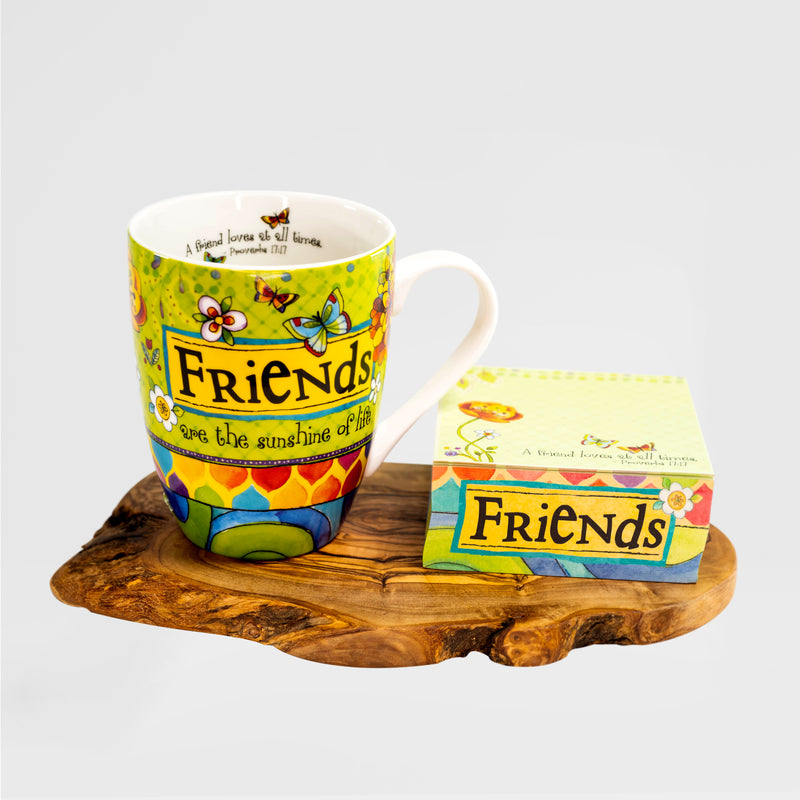 Friends Apron and Mugs Gift Set