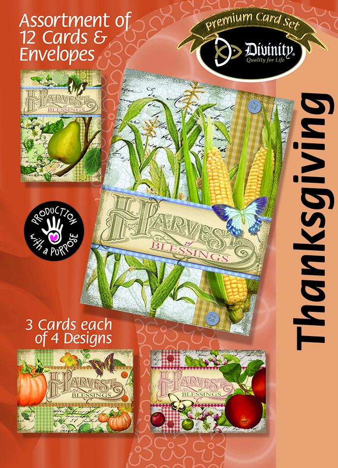 Divinity Boutique Boxed Cards: Harvest Blessing