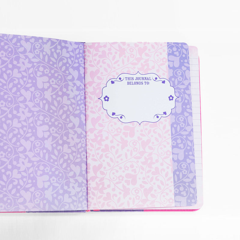 Journal - Pink And Purple Floral, Delight Yourself