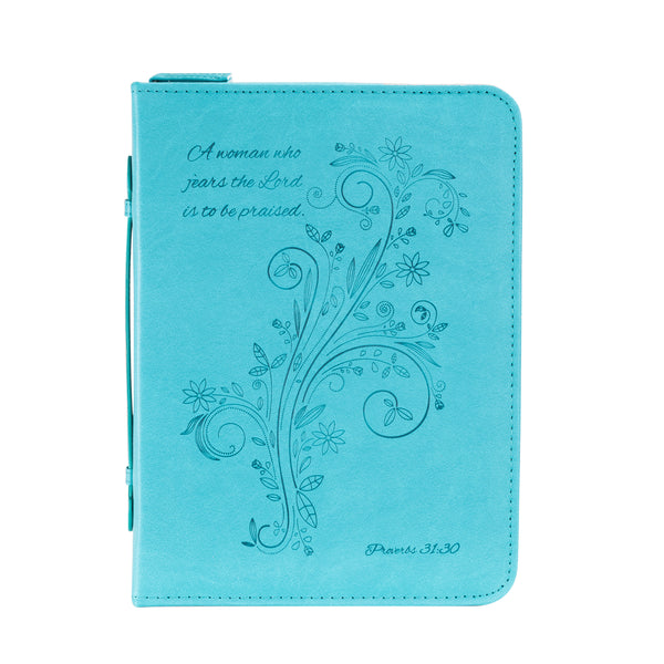 Bible Cover - A Woman Who Fears, Proverbs 31:30