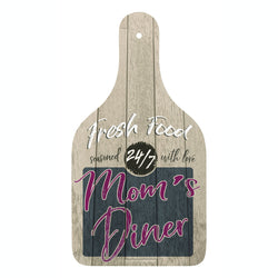 Oak Patch Gifts Cherished Women: Mom's Diner Cutting Board