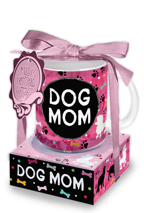 Oak Patch Gifts Mug & Note Stack: Dog Mom