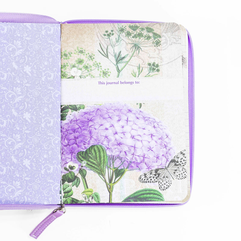 Journal - Purple Hydrangea