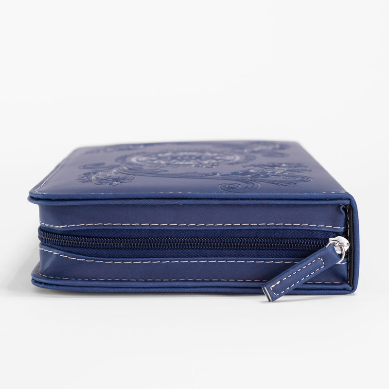 Bible Cover - Navy Blue, Flying Compass Rose