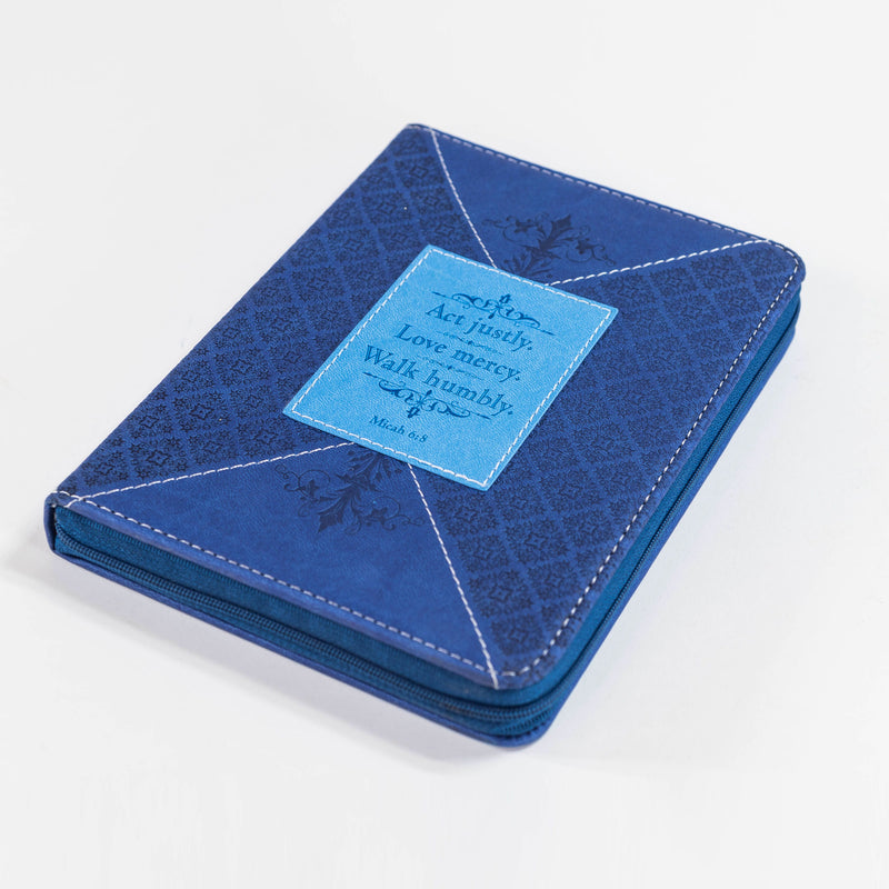 Journal - Blue On Blue Wrap Patch