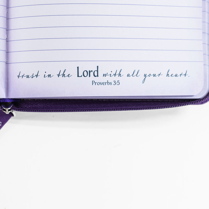 Bible Journal - Purple The Lord will Guide, Isaiah 58:11