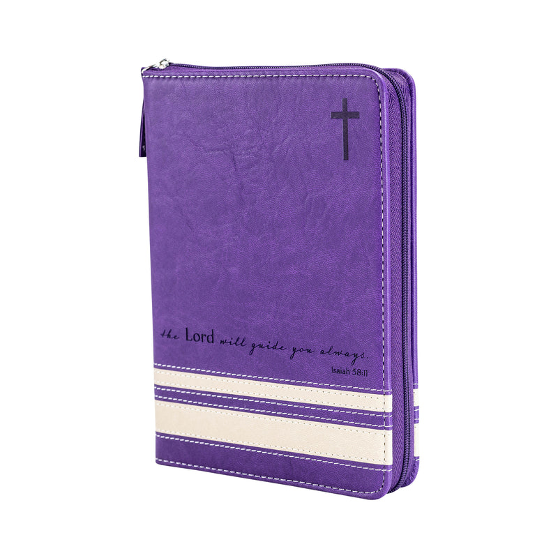 Bible Journal - Purple The Lord will Guide, Isaiah 58:11
