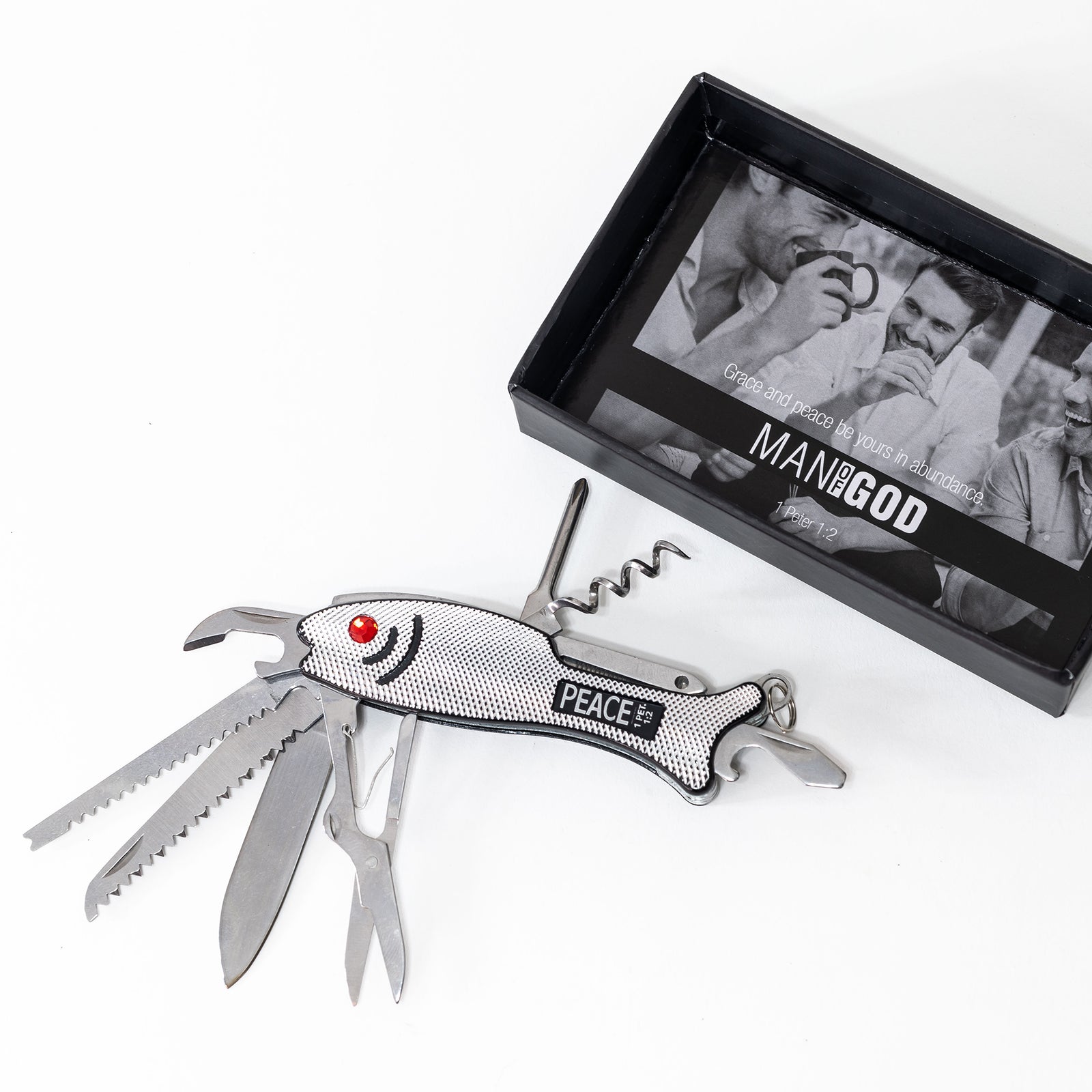 Man of God® Fisherman's Friend Multitool – Divinity Boutique