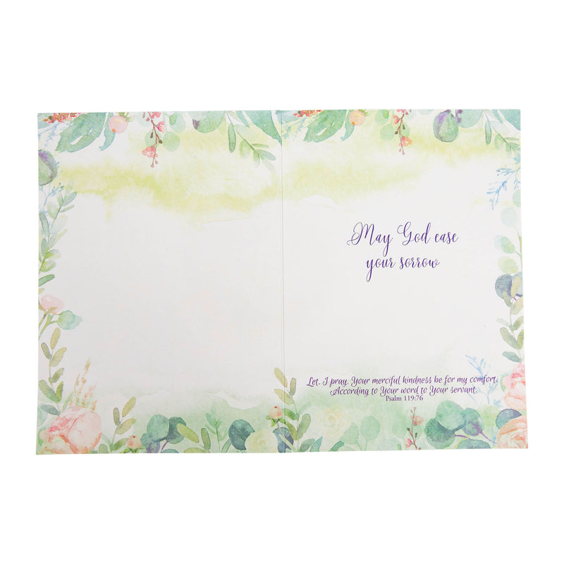 Single Cards: Compassion Watercolor Psalm 119:76 (Set of 6)