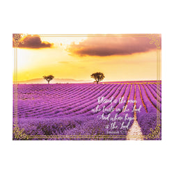 Single Cards: Birthday, Fields, Gods Blessings on Your Birthday (Set of 6)