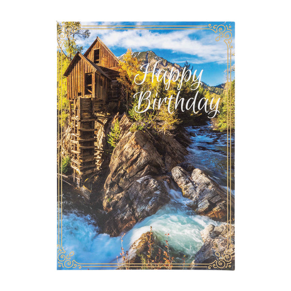 Single Cards: Birthday, River (Set of 6)