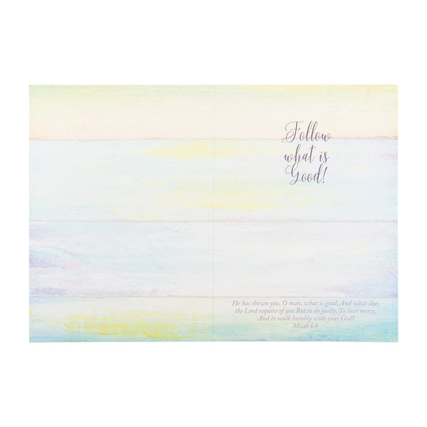 Single Cards - Encouragement - Act Micah 6:8 (6 pk)