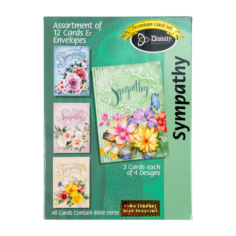 Boxed Cards: Sympathy Floral Assortment