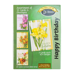 Boxed Cards: Happy Birthday Floral Assortment