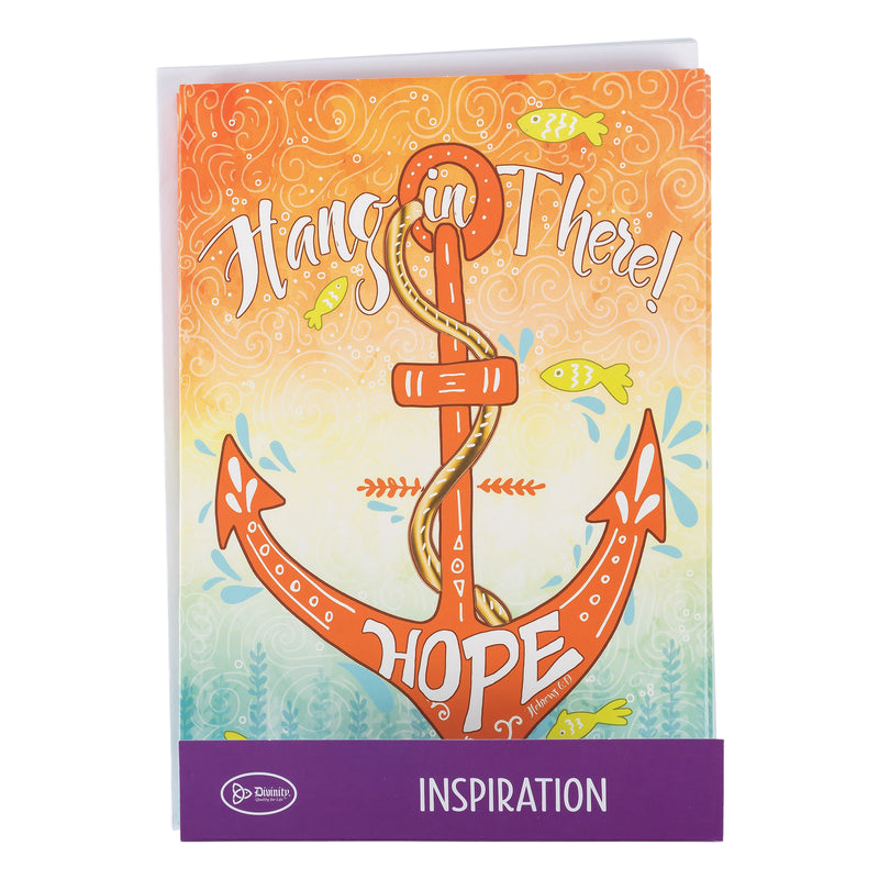 Single Cards: Inspiration, Hope, Hang in There, Anchor (Set of 6)