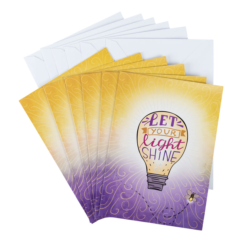 Single Cards: Inspiration, Let Your Light Shine (Set of 6)