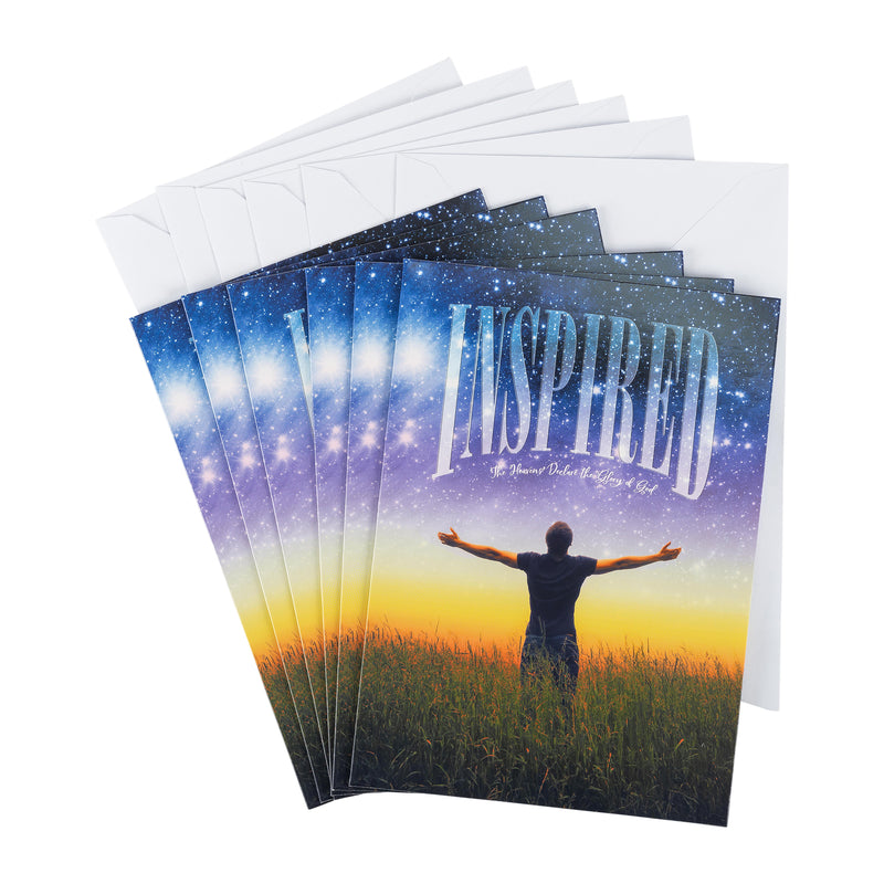 Single Cards: Inspiration, Inspired, Our God is an Awesome God (Set of 6)