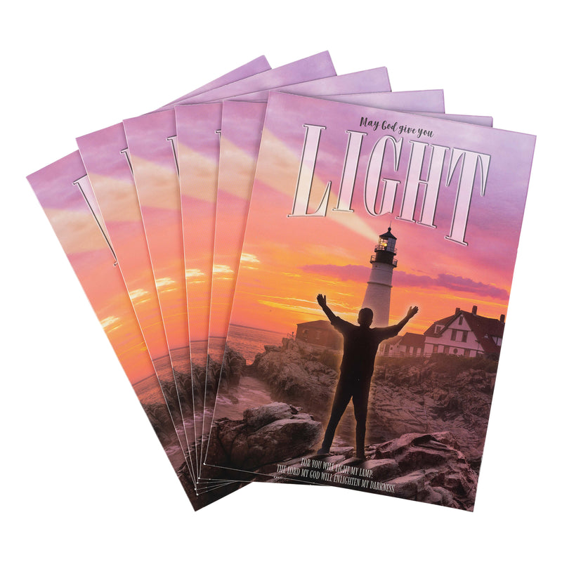 Single Cards: Inspiration, May God Light Your Way (Set of 6)