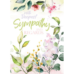 Boxed Cards: Sympathy Watercolor 2 Corinthians 1:3